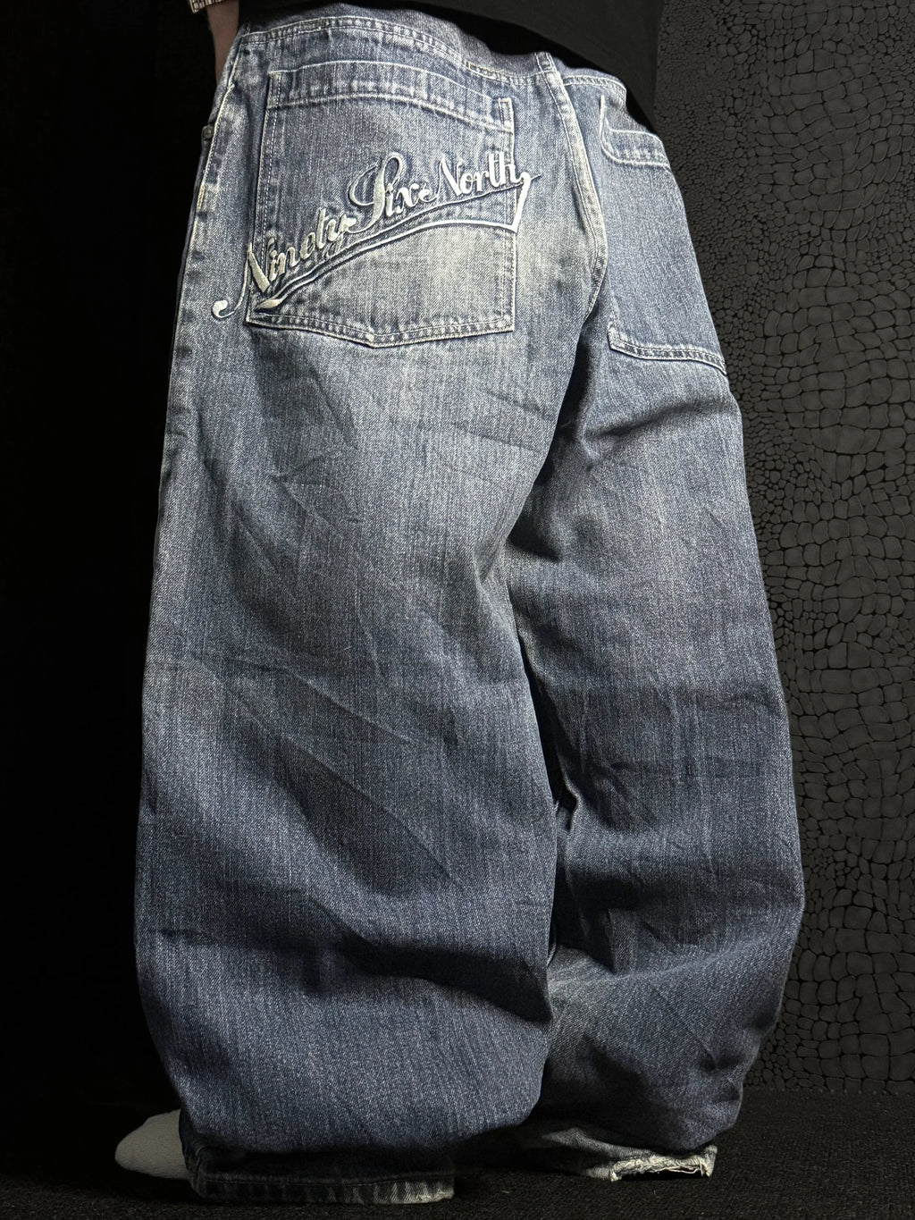 [V1142] Vintage y2k Ninety Six North blaue baggy jeans