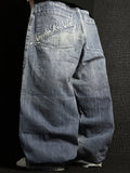 [V1142] Vintage y2k Ninety Six North blaue baggy jeans