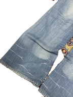 [V1143] Vintage y2k Old Army blaue straight jeans