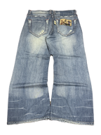 [V1143] Vintage y2k Old Army blaue straight jeans