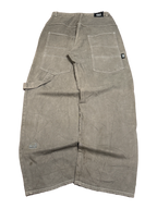 [V1144] Vintage y2k Overzeas braune baggy jeans