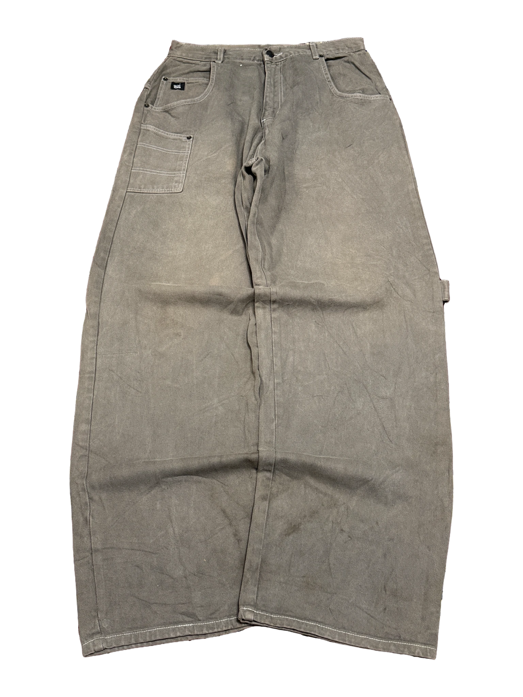 [V1144] Vintage y2k Overzeas braune baggy jeans