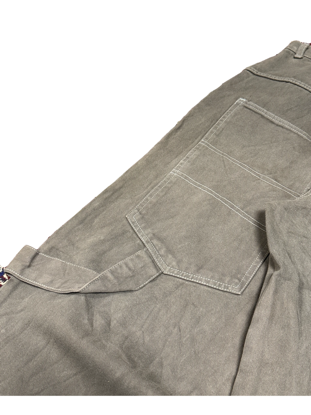 [V1144] Vintage y2k Overzeas braune baggy jeans