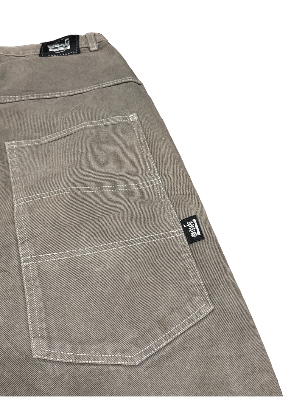 [V1144] Vintage y2k Overzeas braune baggy jeans