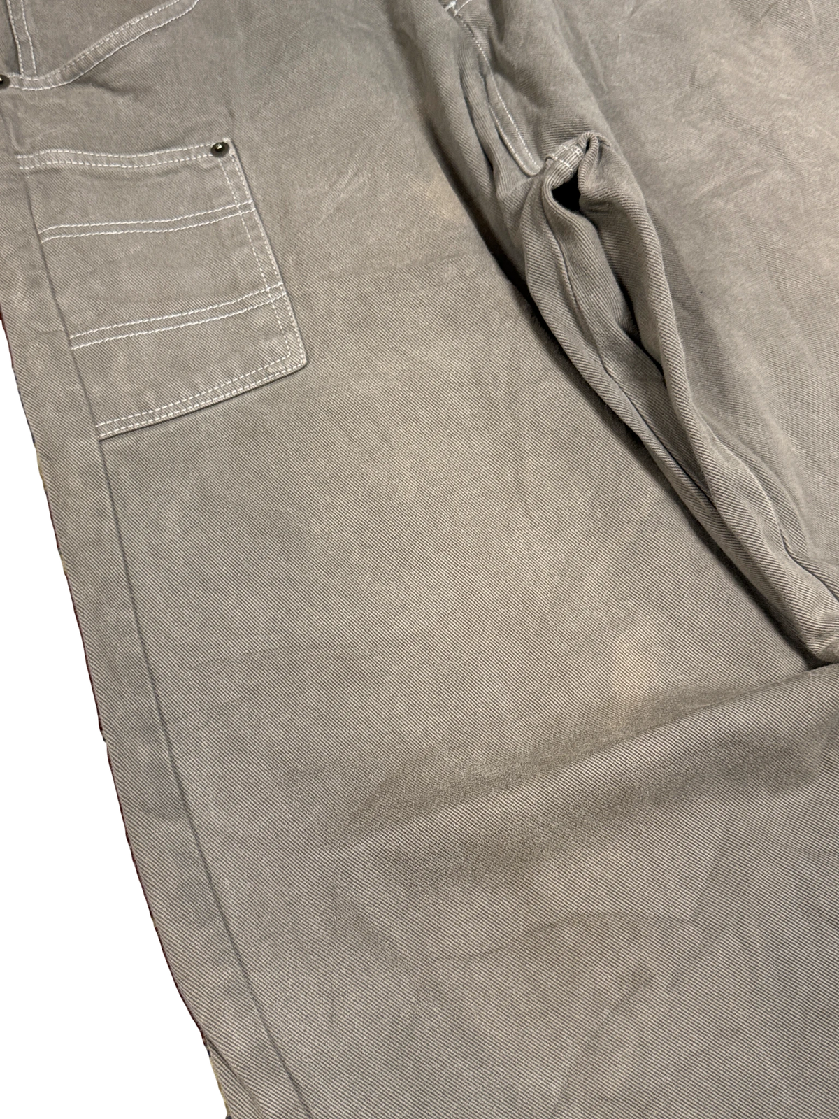 [V1144] Vintage y2k Overzeas braune baggy jeans