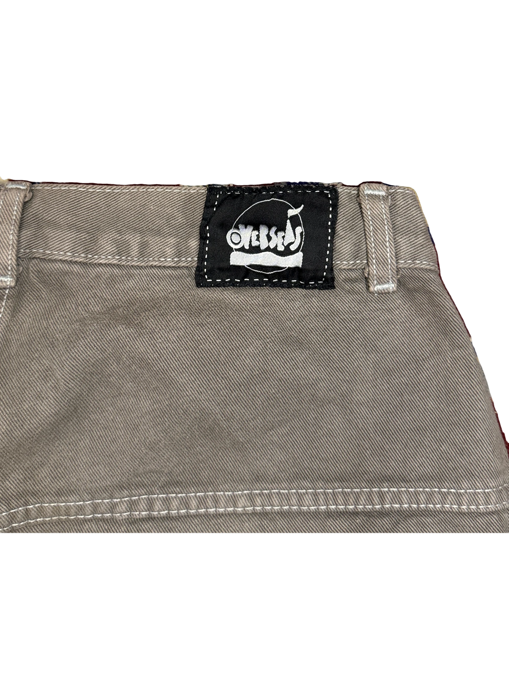 [V1144] Vintage y2k Overzeas braune baggy jeans