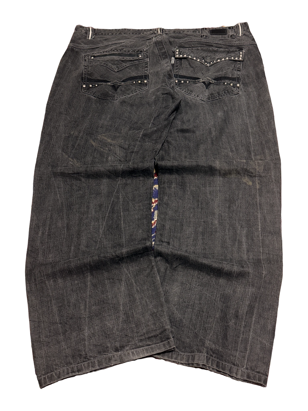 [V1145] Vintage y2k Parish graue baggy jeans