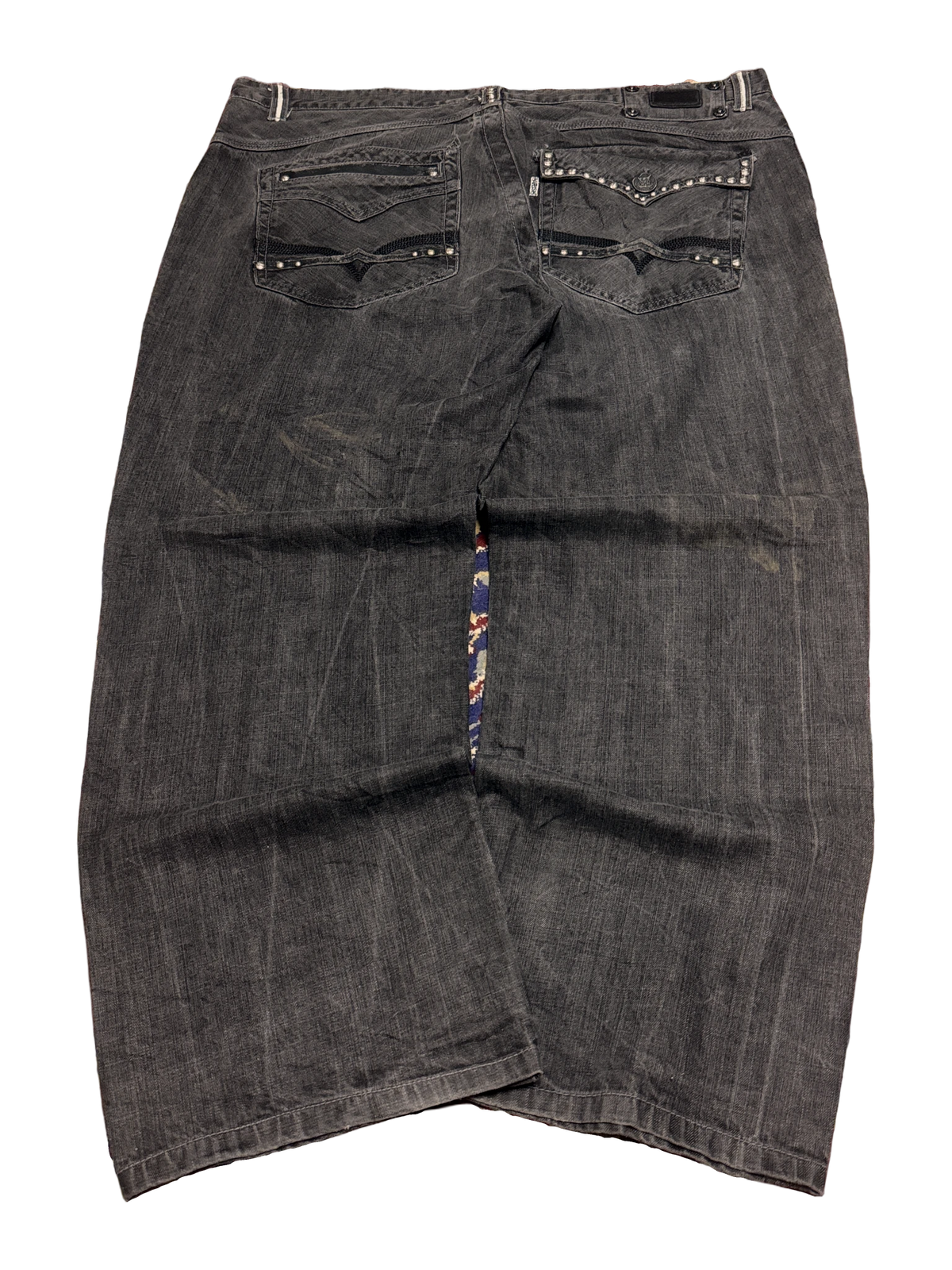 [V1145] Vintage y2k Parish graue baggy jeans