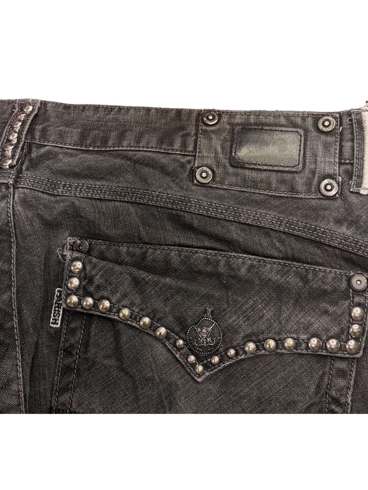 [V1145] Vintage y2k Parish graue baggy jeans