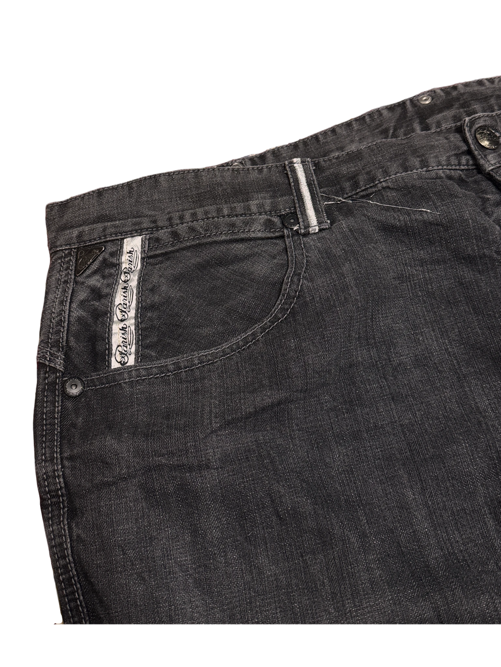 [V1145] Vintage y2k Parish graue baggy jeans