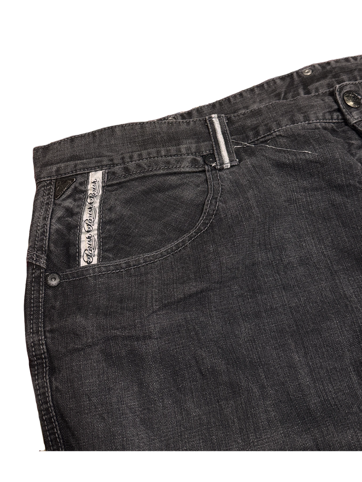 [V1145] Vintage y2k Parish graue baggy jeans