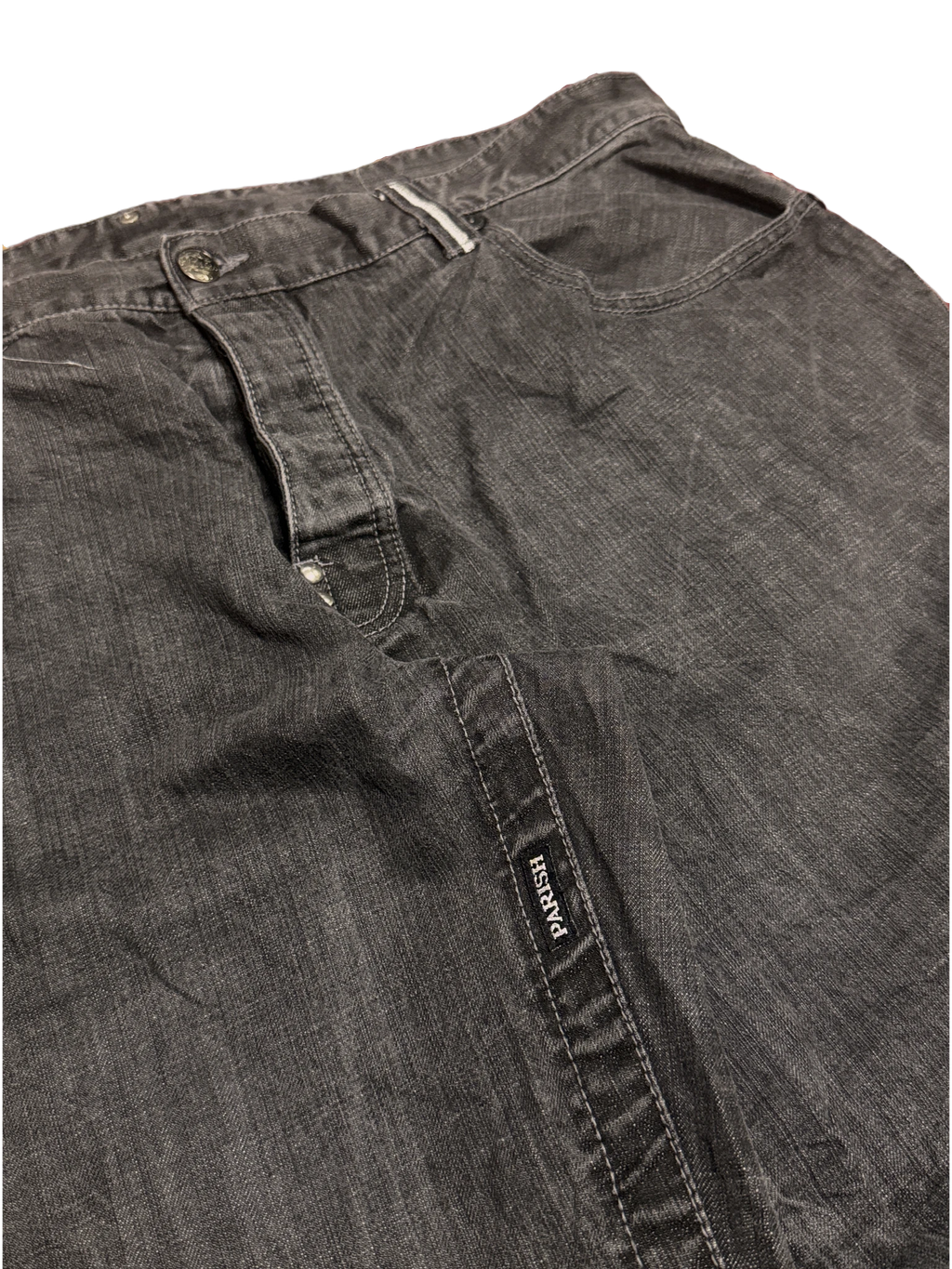 [V1145] Vintage y2k Parish graue baggy jeans