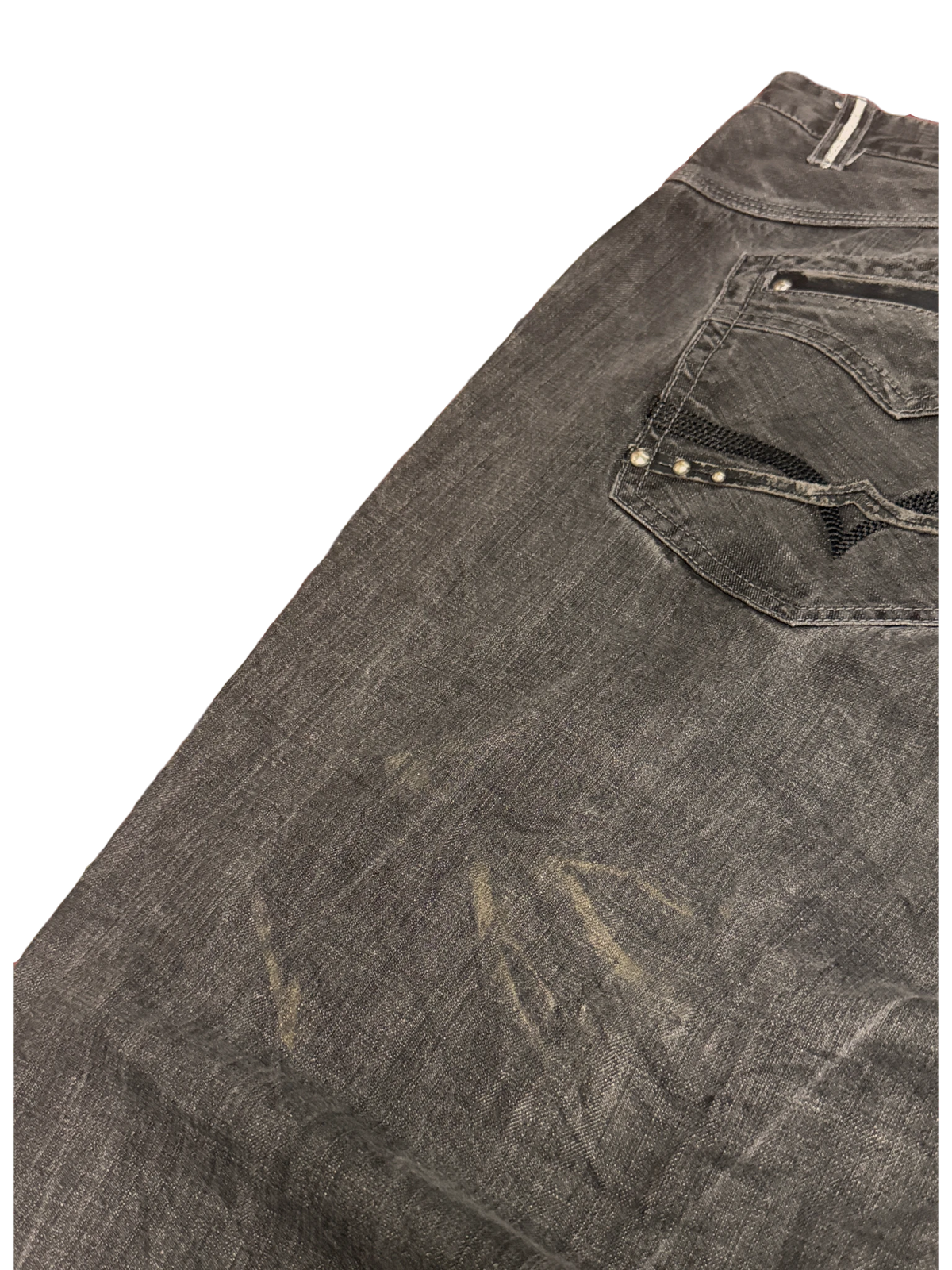 [V1145] Vintage y2k Parish graue baggy jeans