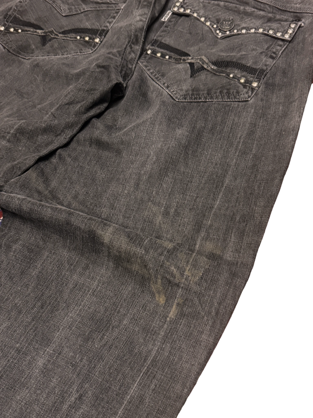 [V1145] Vintage y2k Parish graue baggy jeans