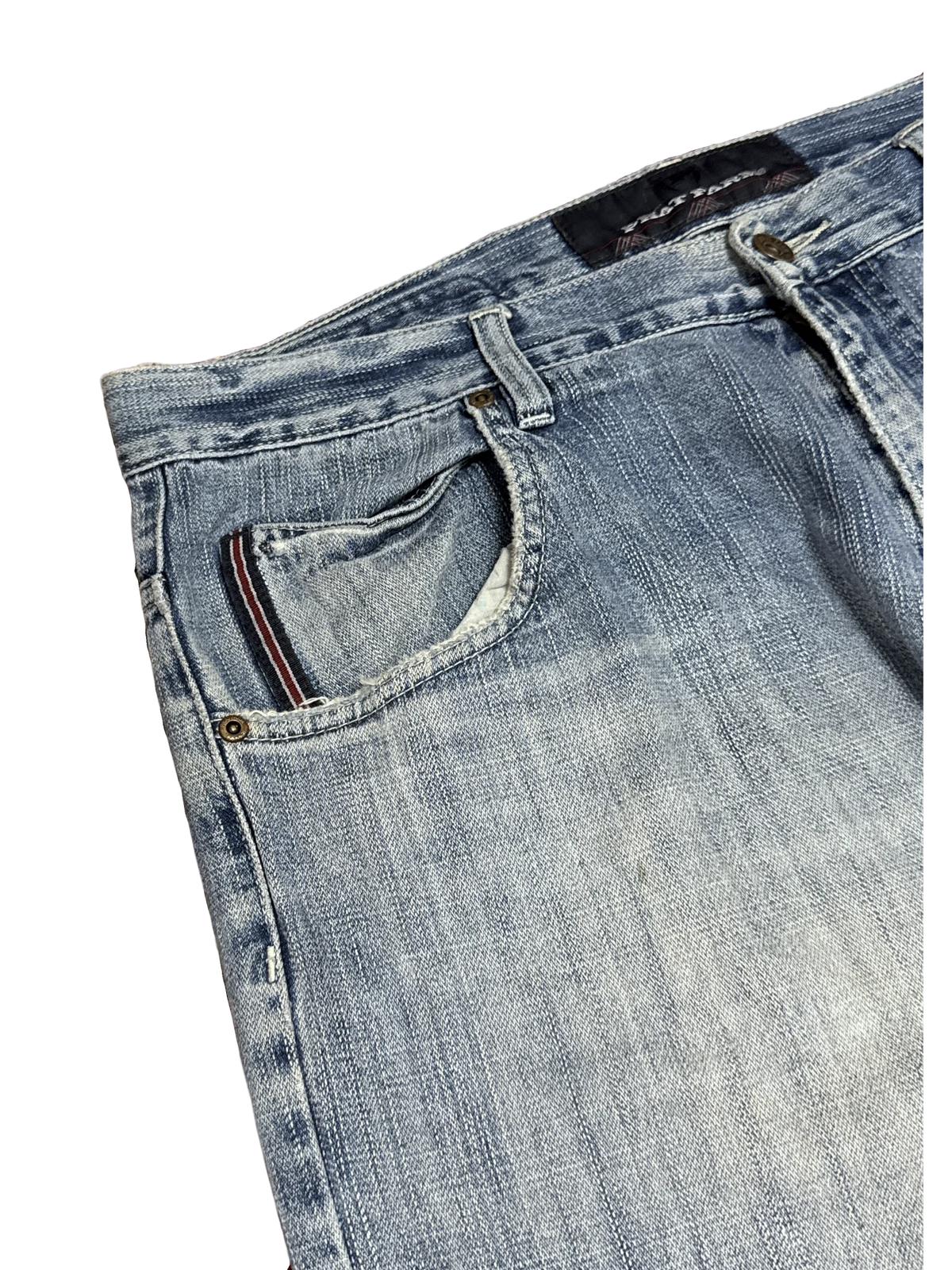 [V1146] Vintage y2k Phat Farm blaue baggy jeans