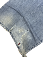[V1146] Vintage y2k Phat Farm blaue baggy jeans
