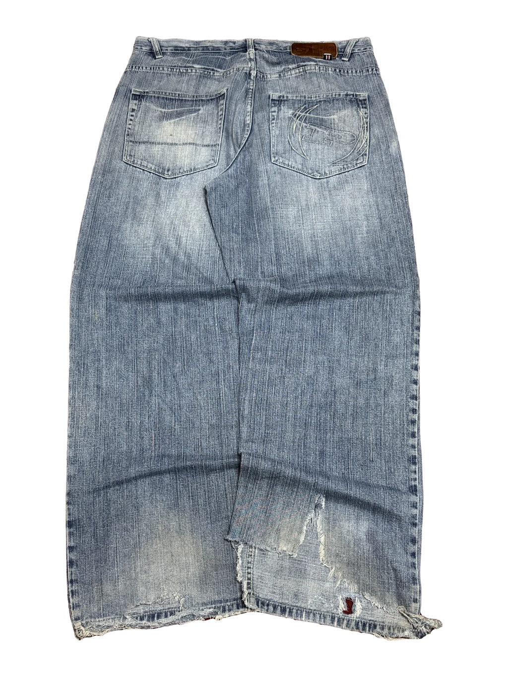[V1146] Vintage y2k Phat Farm blaue baggy jeans
