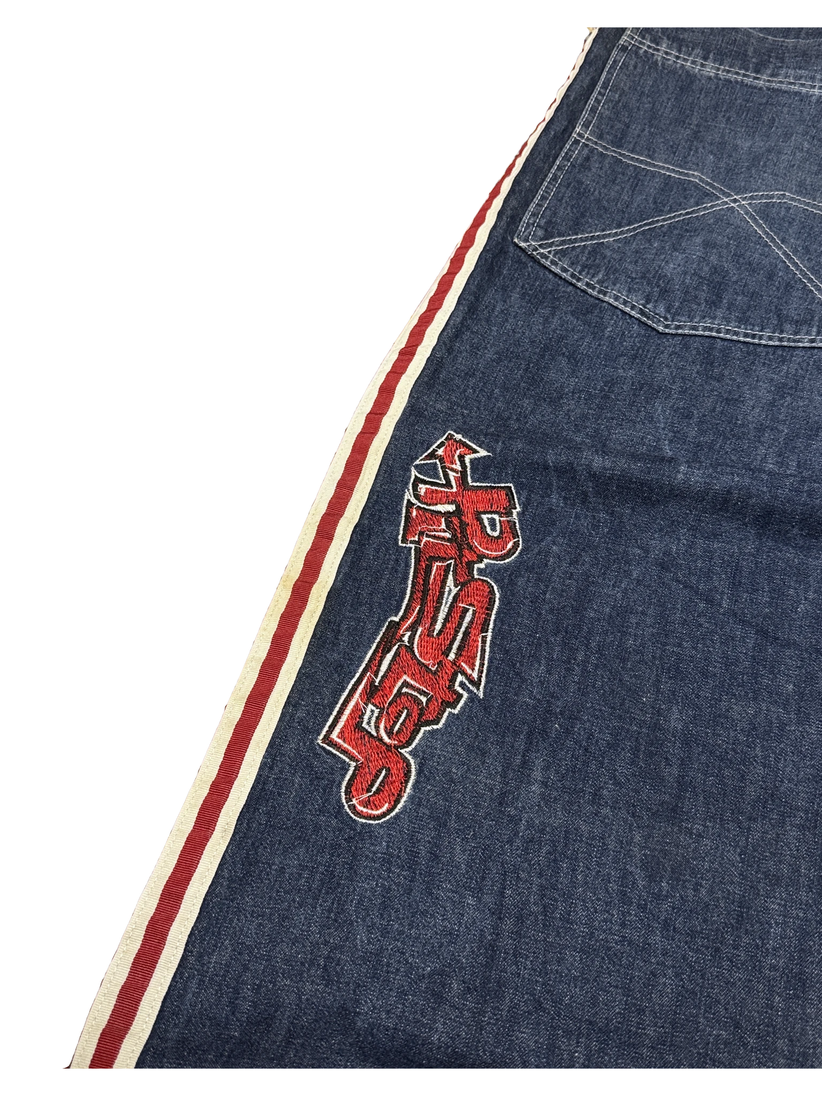 [V1147] Vintage y2k Pitstop marineblaue baggy jeans