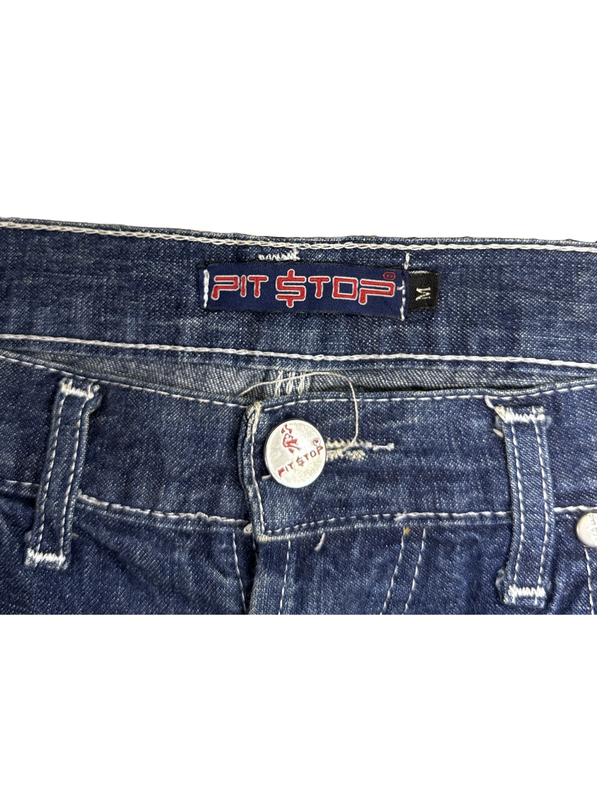 [V1147] Vintage y2k Pitstop marineblaue baggy jeans