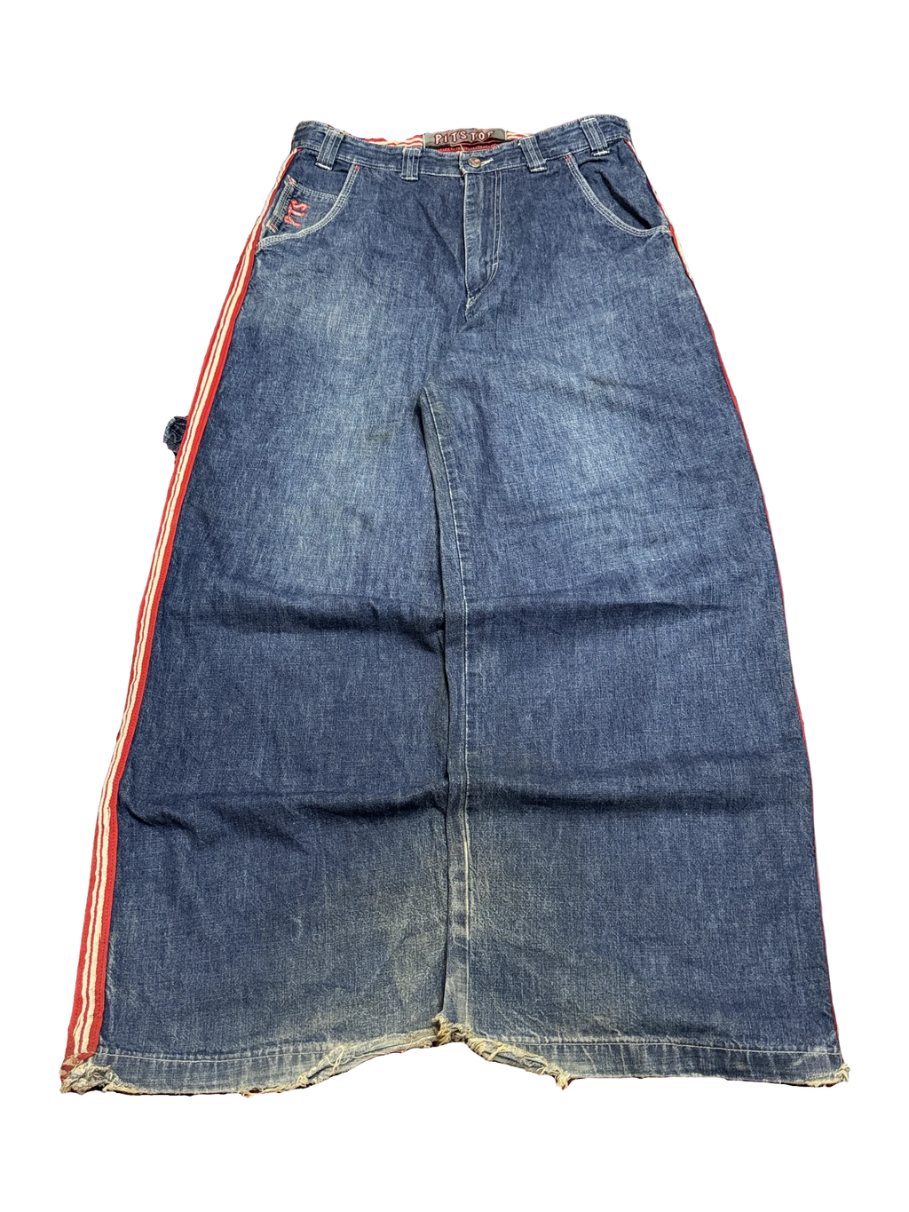 [V1148] Vintage y2k Pitstop blaue baggy jeans