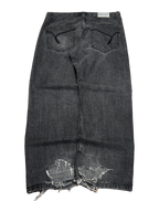 [V1149] Vintage y2k Q.Ruel graue baggy jeans