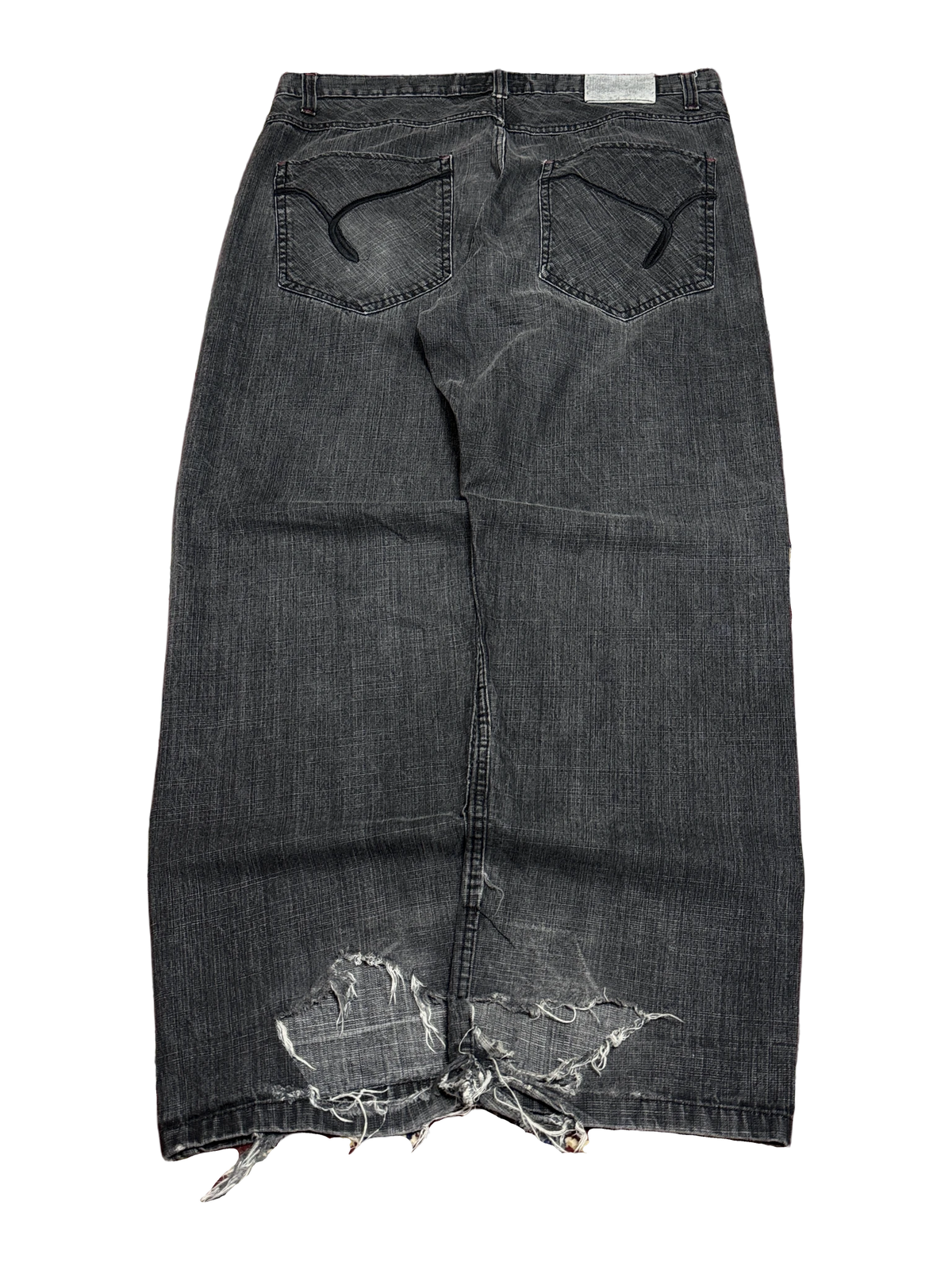 [V1149] Vintage y2k Q.Ruel graue baggy jeans