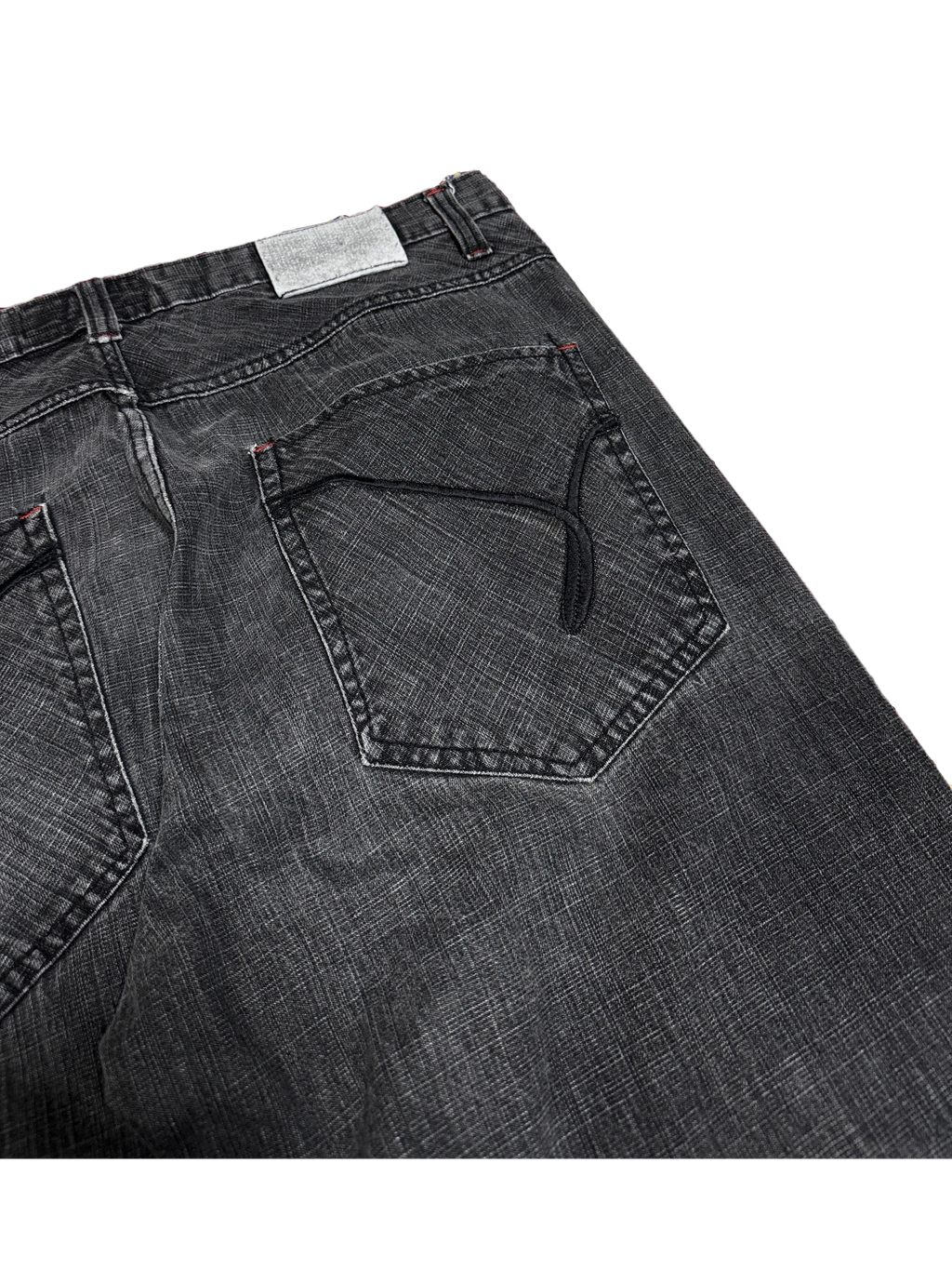 [V1149] Vintage y2k Q.Ruel graue baggy jeans