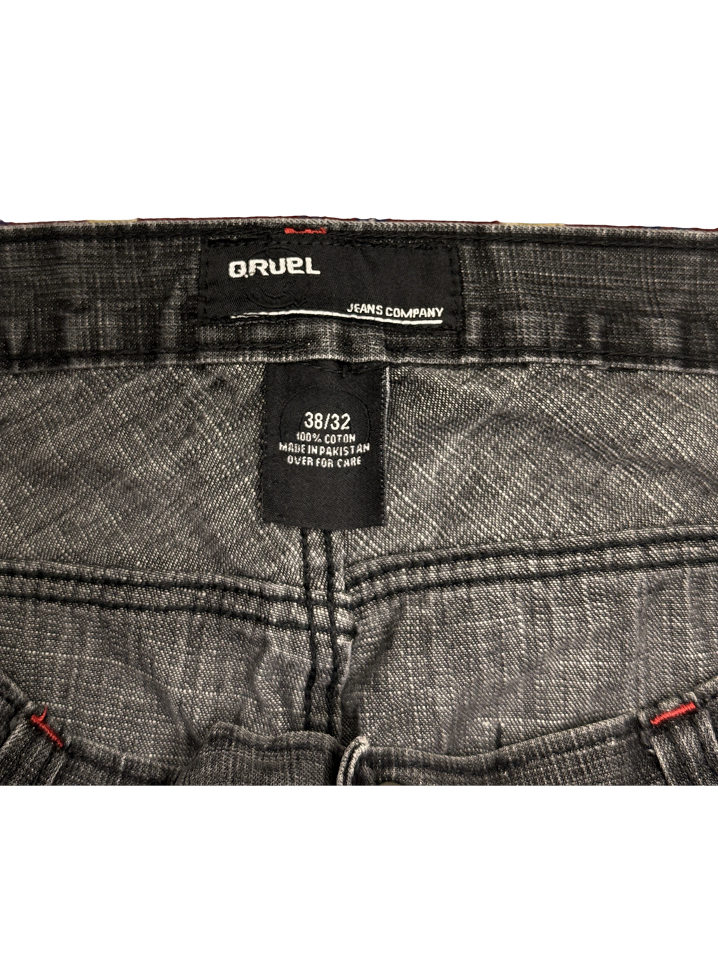 [V1149] Vintage y2k Q.Ruel graue baggy jeans