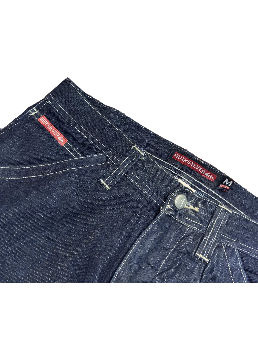 [V1150] Vintage y2k Quiksilver marineblaue baggy jeans