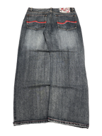 [V1151] Vintage y2k Request blaue baggy jeans