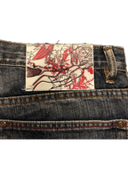 [V1151] Vintage y2k Request blaue baggy jeans