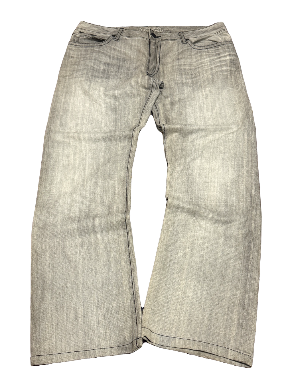 [V1152] Vintage y2k Robins Jeans graue straight jeans
