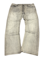 [V1152] Vintage y2k Robins Jeans graue straight jeans