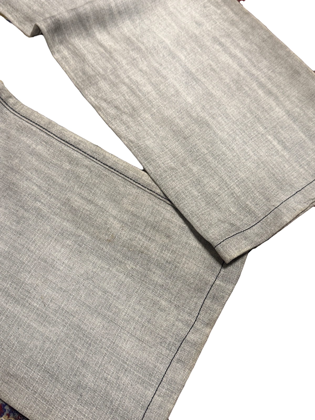 [V1152] Vintage y2k Robins Jeans graue straight jeans