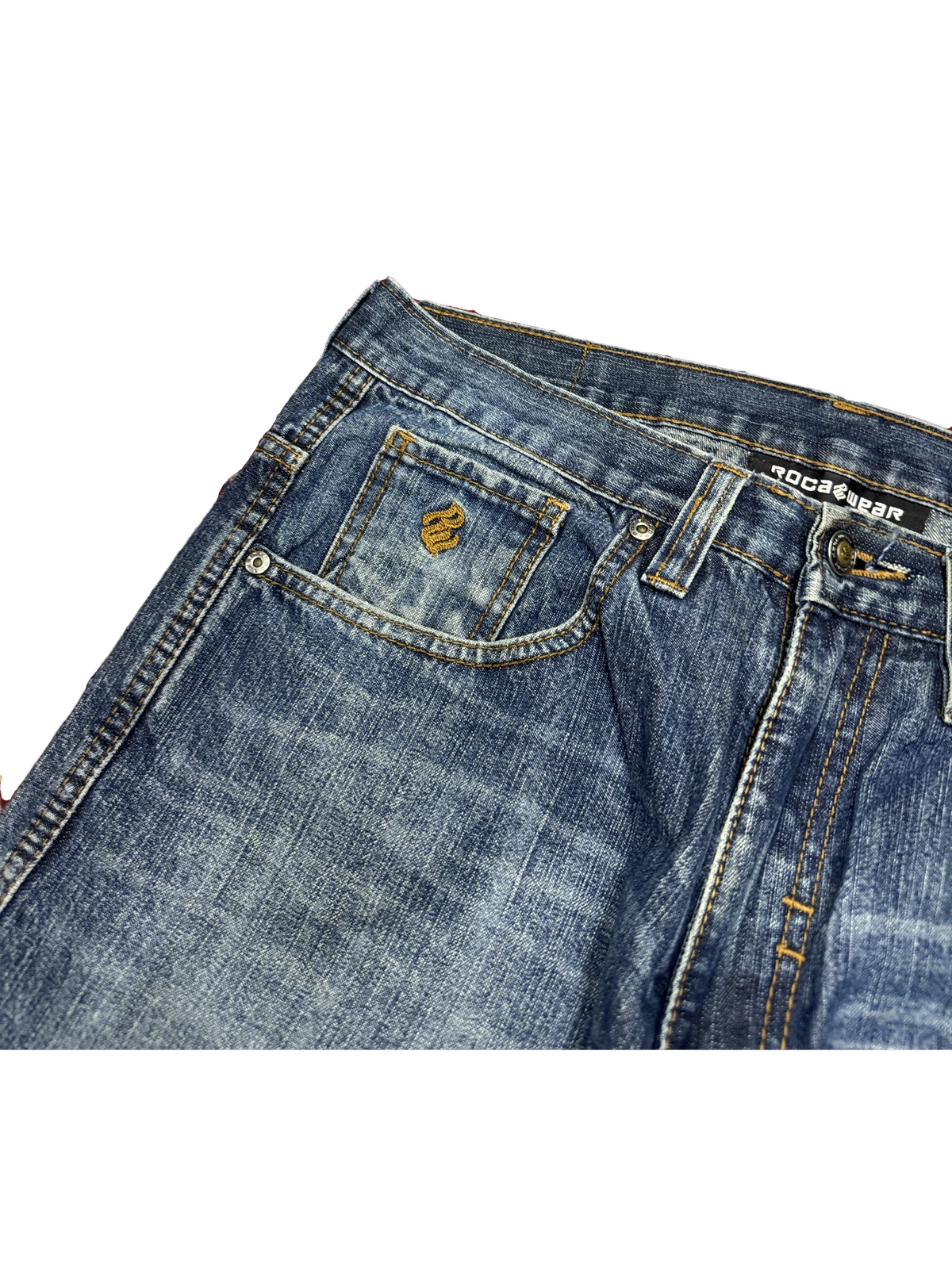 [V1154] Vintage y2k Rocawear blaue baggy jeans