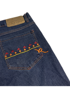 [V1155] Vintage y2k Rocawear marineblaue baggy jeans