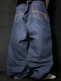 [V1155] Vintage y2k Rocawear marineblaue baggy jeans