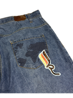 [V1156] Vintage y2k Rocawear blaue baggy jeans