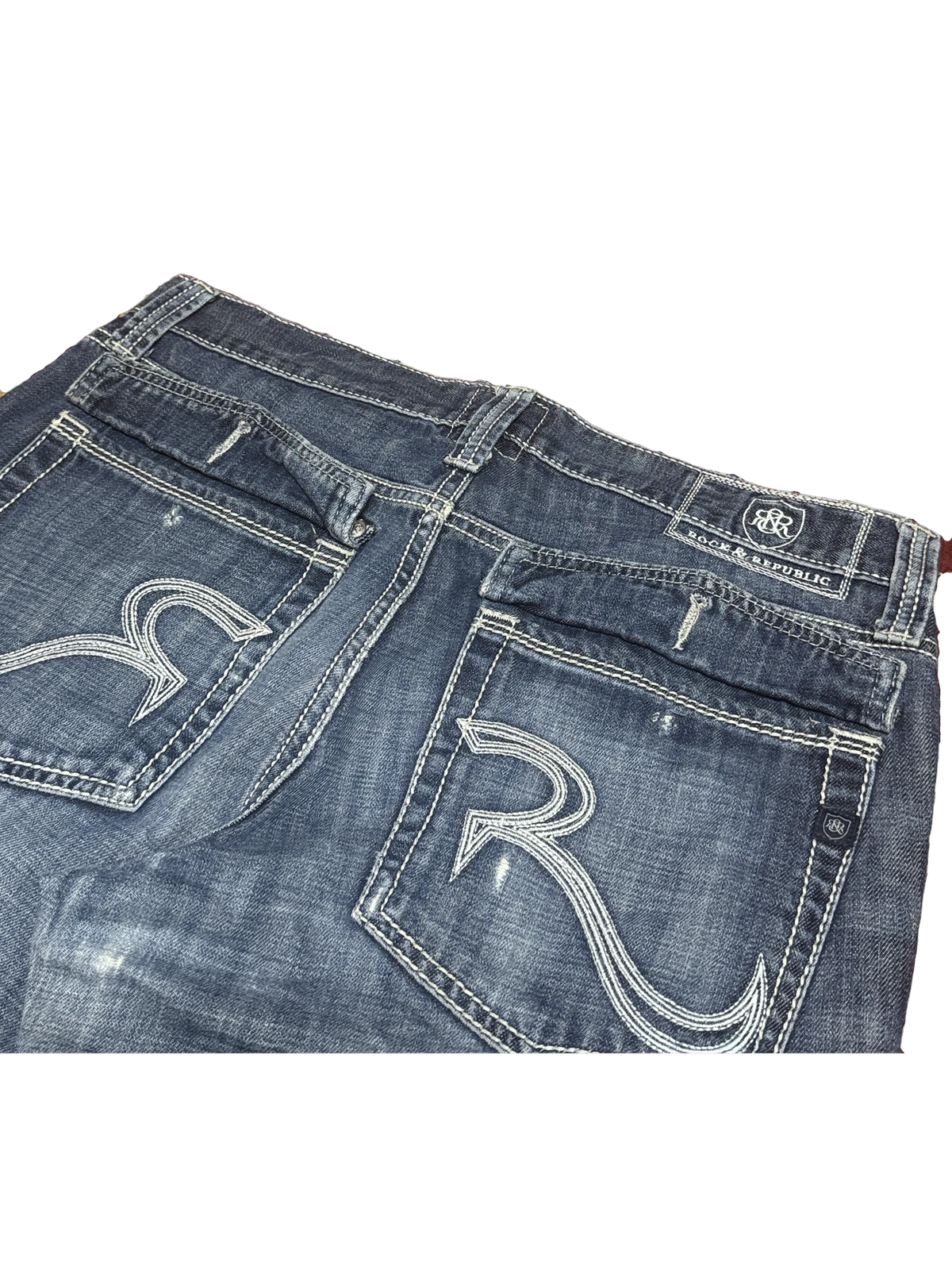 [V1157] Vintage y2k Rock Republic blaue straight jeans