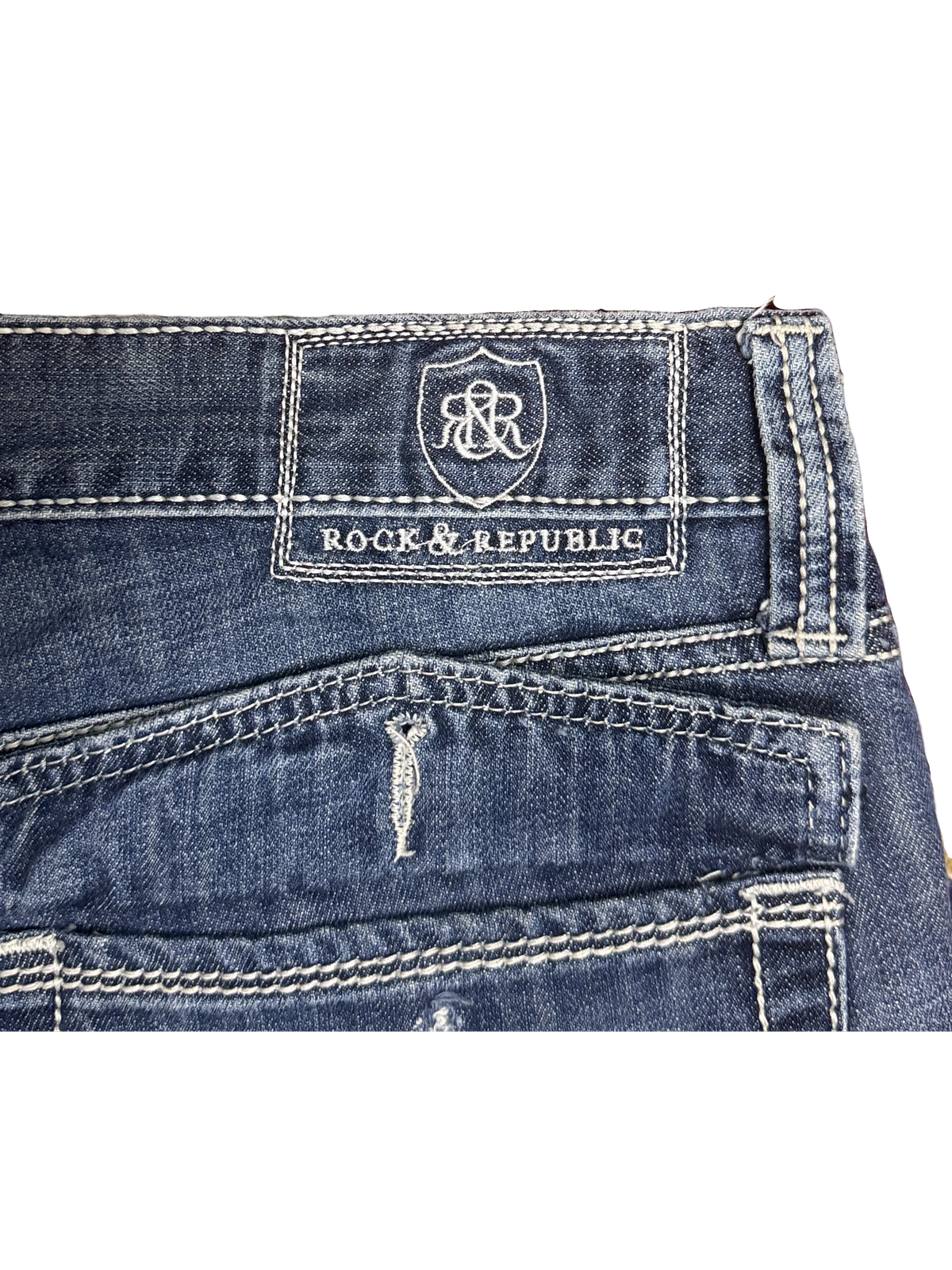 [V1157] Vintage y2k Rock Republic blaue straight jeans