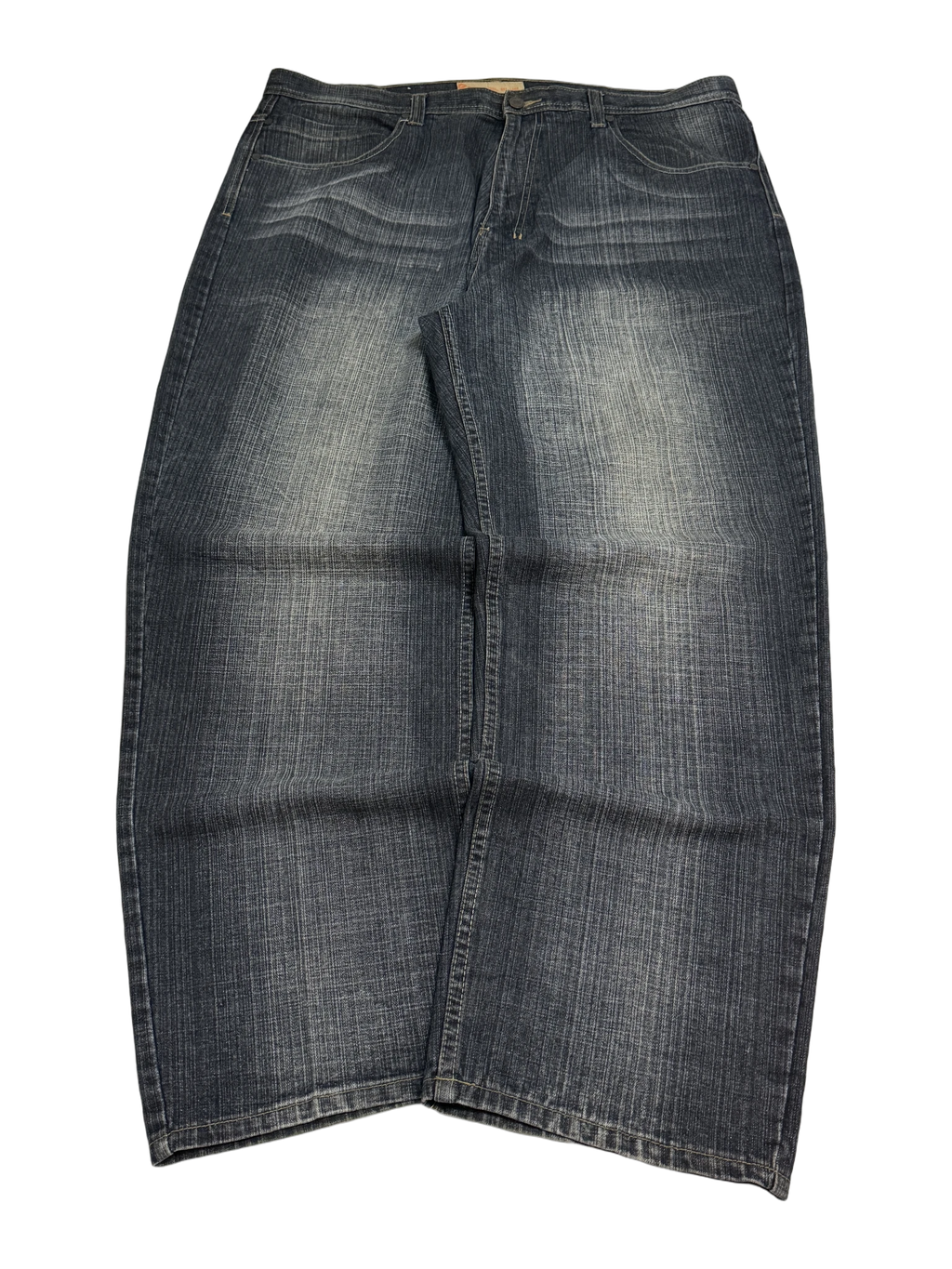 [V1158] Vintage y2k Royal Blue marineblaue baggy jeans