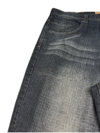[V1158] Vintage y2k Royal Blue marineblaue baggy jeans