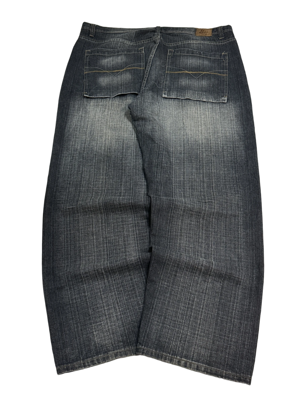 [V1158] Vintage y2k Royal Blue marineblaue baggy jeans