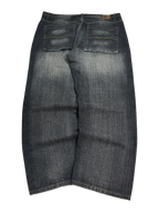 [V1158] Vintage y2k Royal Blue marineblaue baggy jeans