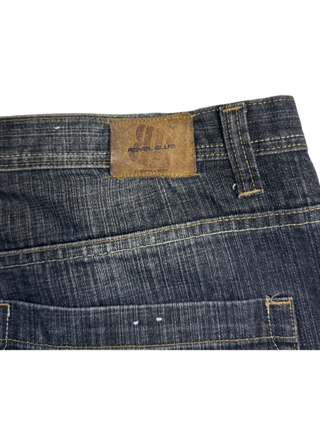 [V1158] Vintage y2k Royal Blue marineblaue baggy jeans