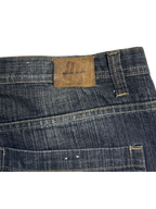 [V1158] Vintage y2k Royal Blue marineblaue baggy jeans