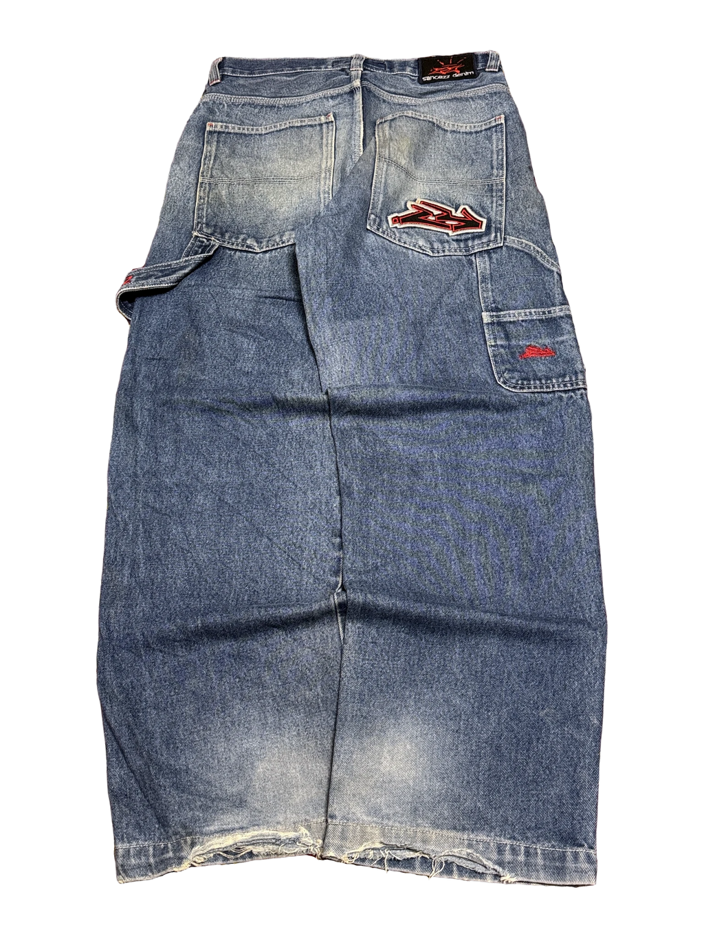 [V1160] Vintage y2k Sancezz blaue baggy jeans