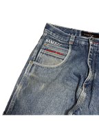 [V1160] Vintage y2k Sancezz blaue baggy jeans