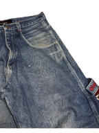 [V1160] Vintage y2k Sancezz blaue baggy jeans