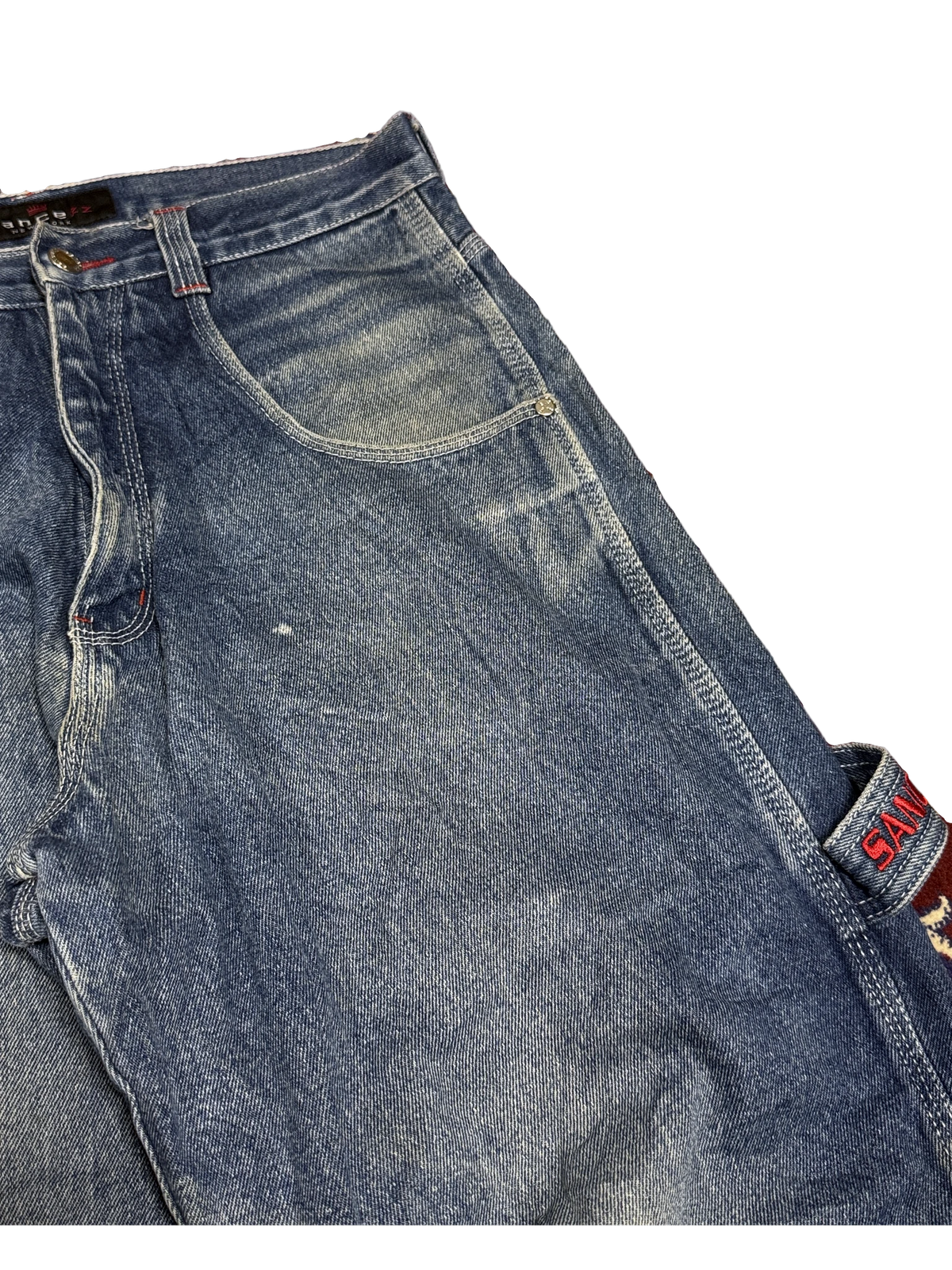 [V1160] Vintage y2k Sancezz blaue baggy jeans